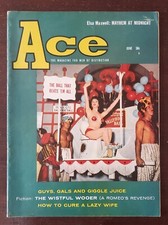 1958 Ace Magazine For Men Of Distinction Vol 2 # 1 Pin Up Models