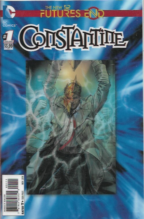NEW 52 FUTURES END - CONSTANTINE (2014) #1 3D Cover - Back Issue (S)