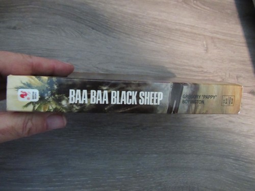 BAA BAA BLACK SHEEP BY GREGORY "PAPPY" BOVINGTON 1977 BANTAM BOOKS WW2 HISTORY - Picture 2 of 2