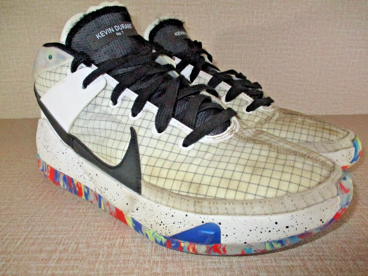 Nike KD 13 XIII Home Team Men s Size 9 White Basketball Shoes 2019 CI9948 900