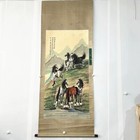 Old Chinese 100% Hand painted Painting Scroll Horse by Xu Beihong徐悲鸿 骏马