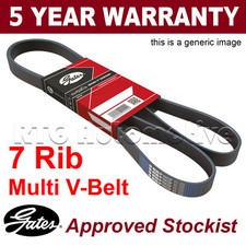 Gates Alternator Fan Drive V Belt For Dacia Nissan Renault Ribbed 7PK1600
