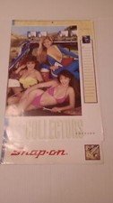 Vintage Snap On Calander Extra Large 22 x 13 Inches 1991 Edition