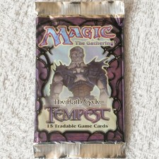 Magic: The Gathering Tempest Sealed Collectible Card Game Packs