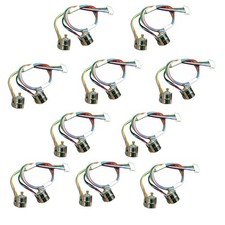 8mm Micro Stepper Motor 2Phase 4Wire DC 56V Connection Line Gear 10 Pairs
