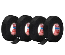 4 Rolls Wire Loom Harness Tape,High Temp Wiring Loom Harness Self-Adhesive Felt 
