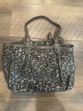 Coach Madison Ocelot Leopard Print Glam Tote