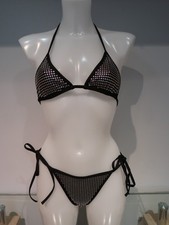 HUNZA G MONICA LAVA BIKINI SMALL/MEDIUM BNWT RRP £215 SOUGHT AFTER