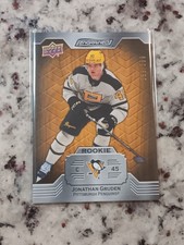 2023-24 Upper Deck Engrained - Rookies Oak Jonathan Gruden /399 (RC) Penguins 