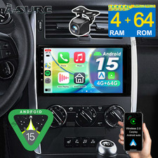 Kamera 4+64G Autoradio Navi Android 15 F&uuml;r Mercedes-Benz A/B Klasse W169 W245