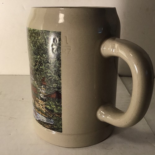 Schwäbisch Hall Bier West Germany Keramik BIER Stein Becher 0,5 LITER Oktoberfest - Bild 7 von 15