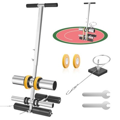 Julymoda Court Line Tape Machine Stainless Basketball Pickleball Marking Tool Ad