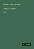 Amelia Ann Blanford Edwards | Barbara's History | Taschenbuch | Englisch (2025)