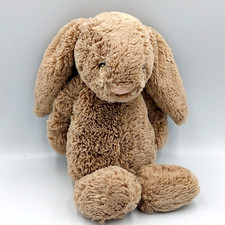 Jellycat Bashful Beige Bunny  Rabbit Plush Doll  London Medium 12"