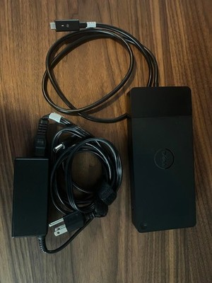 Dell WD19 USB Type-C Docking Station with 65W AC Adapter - Black