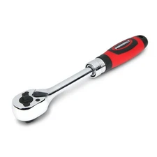 Powerbuilt 1/4 Inch by 3/8 Inch Dual Drive Extended Ratchet - 940926