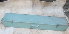 Alte Blechkiste ca.90cm lang vermutlich für Spezial-DDR Militär Gerät 