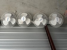 (100) hurrican 16" classic fan wallmount fan