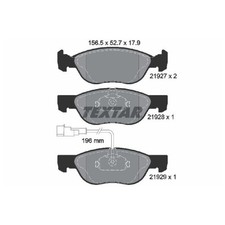 Satz Bremsbeläge Bremsklötze vorne für Fiat Barchetta 183 Brava 182 | 213141