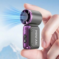 Mini Ventilador de Mano, Ventilador Eléctrico Portátil Pequeño, Cargador USB Ventilador de Bolsillo Portátil