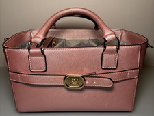 CRS Rink Side Tote Purse Pink Cube Accessory Bag Figure Ice Skating Skate Sport
