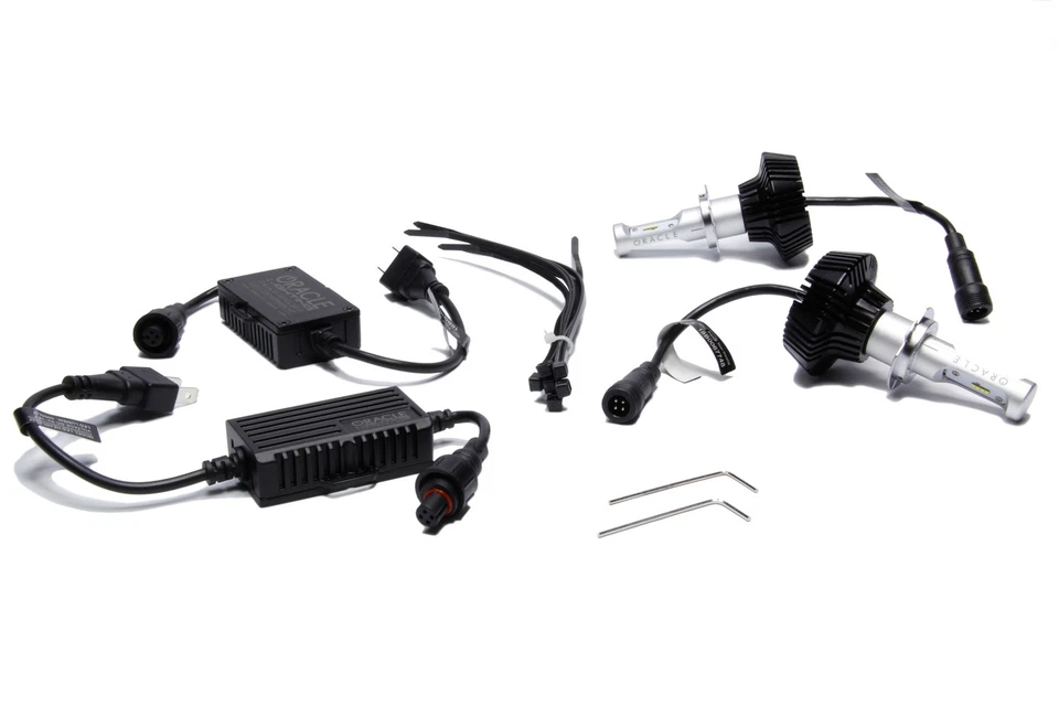 Oracle Lighting 5232-001, 2 Pack H7 Led Headlight Bulbs Performance Racing Parts - Image 2 of 4