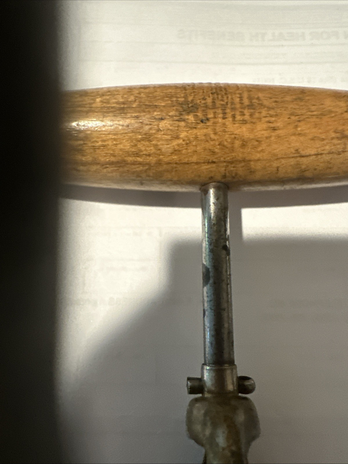 Old Wine Opener Wooden Handle Wine Bottle Opener