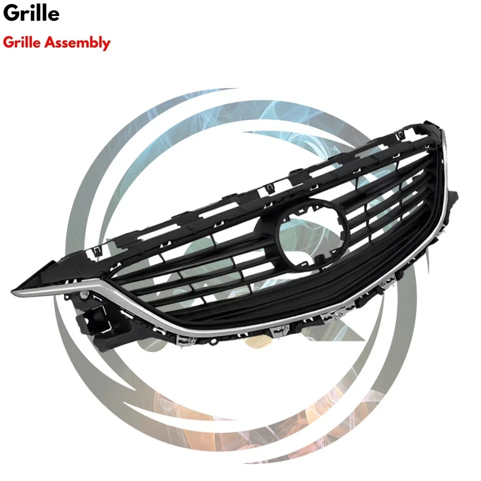 Kit de montaje de rejilla y cubierta de parachoques delantero fascia pintable para Mazda 6 2014-2017 Foto 4 de 4