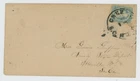 Mr Fancy Cancel CSA 11 HOMEMADE COVER FOUR MARGIN TIED GREENVILLE CH SC CDS