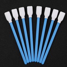 Lot de 100 micro-tiges de coton industriel, outils de nettoyage, non tissés