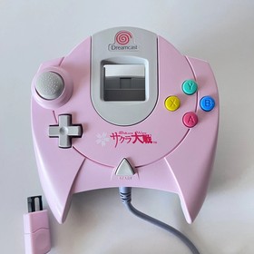 DC Controller Sakura Wars Pink HKT-7700-19 Box SEGA Dreamcast Japan JP Brand New