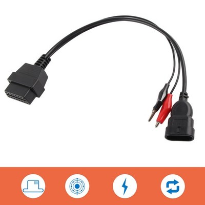 OBD2 3 Pin Adapteranschluss OBD 3 Pin Zu Obd2 Diagnosekabel 3-Poliges Bis