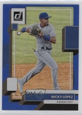 2022 Panini Donruss Holo Blue Nicholas Lopez Nicky Lopez #91 0x4v