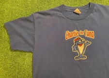 Vintage 90s Charlie The Tuna T Shirt Mens Large StarKist Tuna Fish Mascot 1961