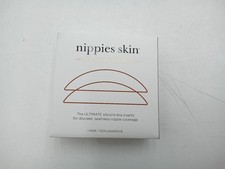 B-SIX nippies skin No-Show Bra Inserts Coco A-C Cups 1 Pair Non-Adhesive