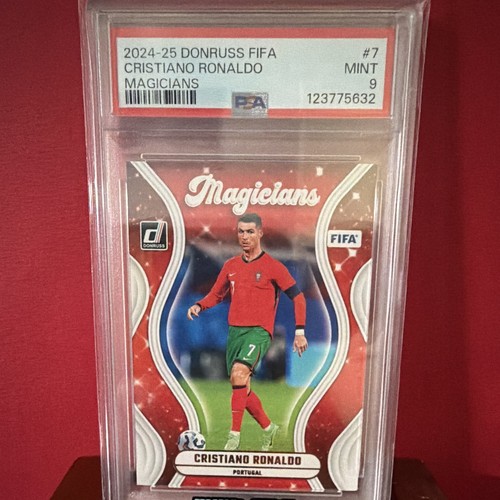 Cristiano Ronaldo #7 2024 Panini Donruss Magicians card