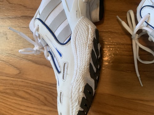 Mens Size 10.5 White Blue Adidas Originals EQT Gazelle Running Shoes EE4806 - Picture 2 of 7
