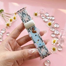 Breathable Braided Watch Band for Apple Watch 11 10 9 8 7 6 5 4 3 SE/Ultra 49mm