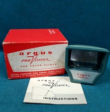 VTG Argus Pre-Viewer #660 For Color Slides W/...