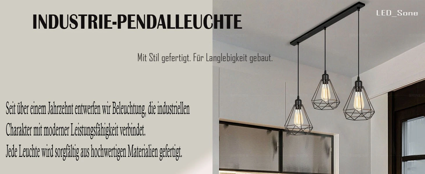 Modern Ceiling Light Shade - Front View