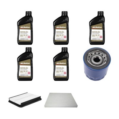 ACDelco 10-9286 5W-20 Syn Blend / Air Oil Cabin Filters PF1127 CF177 A3650C
