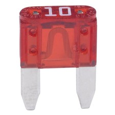 Versatile 10 Amp ATM Blade Fuses 5 Pack - Clear Identification Safety