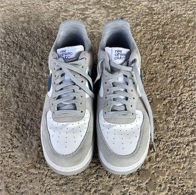 Nike Air Force 1 '07 LV8 Athletic Club Gray White Blue DH7568-001 Sneakers