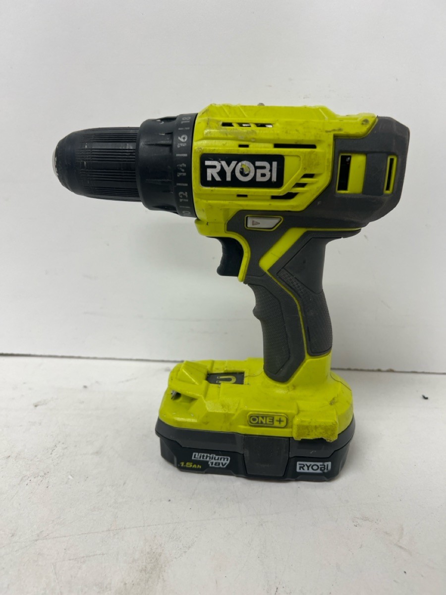 18v Ryobi Drill With Battery (P08030429)