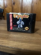 TESTED 100% Clay Fighter Sega Genesis 1994 Game Cartridge ONLY