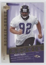 2006 Upper Deck Rookie Debut Rookie Hot Box Gold 46/99 Haloti Ngata #106 7n2