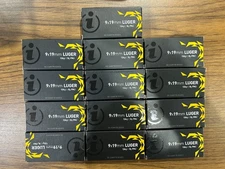 Lot of 13 Igman 9mm 50 round empty ammo boxes with trays