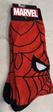 Bioworld Spiderman Spider-man Mens Crew Licensed Marvel Socks 10-13