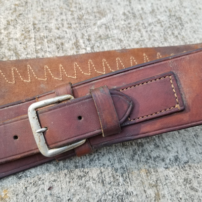 Viking Hand Made Belt Holster Leather 7026 Size 38 XL Revolver