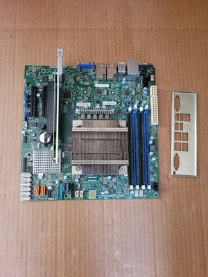 Supermicro X11SSH-F Intel LGA1151 DDR4 M-ATX Motherboard with E3-1220 V6 & I/O